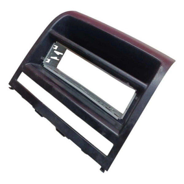 Moldura Central Rádio Painel Fiat Idea Palio 2004 A 2010 Preto