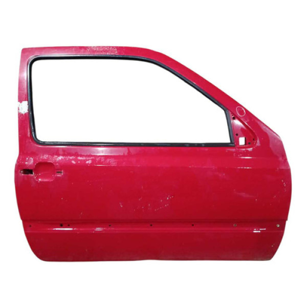 Porta Direita Volkswagen Golf 1995 A 1999 2portas C/detalhe Dianteira Direito Vermelho