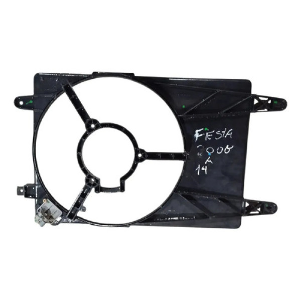 Defletor Eletroventilador Ventoinha Ford Fiesta 2008 A 2014