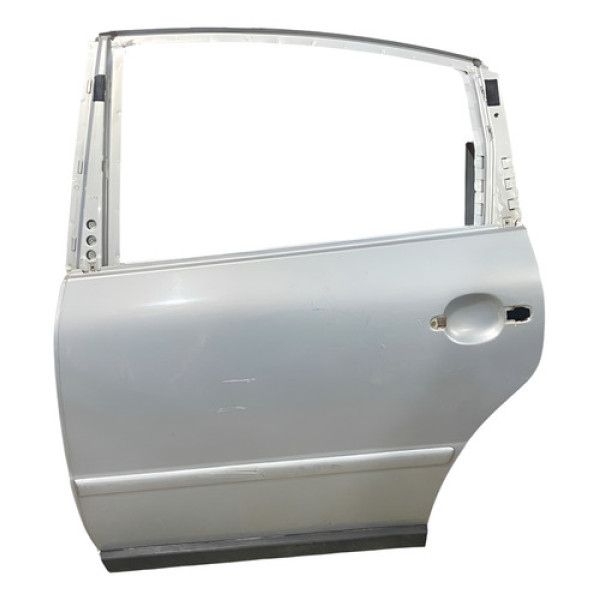 Porta Traseira Esquerda Volkswagen Passat Alemão 1997 A 2005 Traseira Esquerdo Prateado
