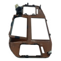Moldura Central Painel Pajero Full 2001 2007 C/alerta Cx191 Preto