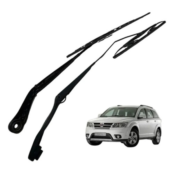 Par Braço Limpador Parabrisa Fiat Freemont 2012 A 2015