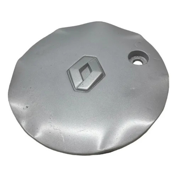 Calota Roda Central Renault Scenic 2010 8200092281 Cx372 Cinza Claro
