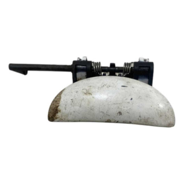 Maçaneta Externa Dianteira Direita Peugeot 206 207 Cx104 Branca Dianteira