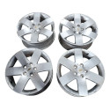 Jogo Rodas Chevrolet Captiva Aro 17 5x114 5 Furos Prateado