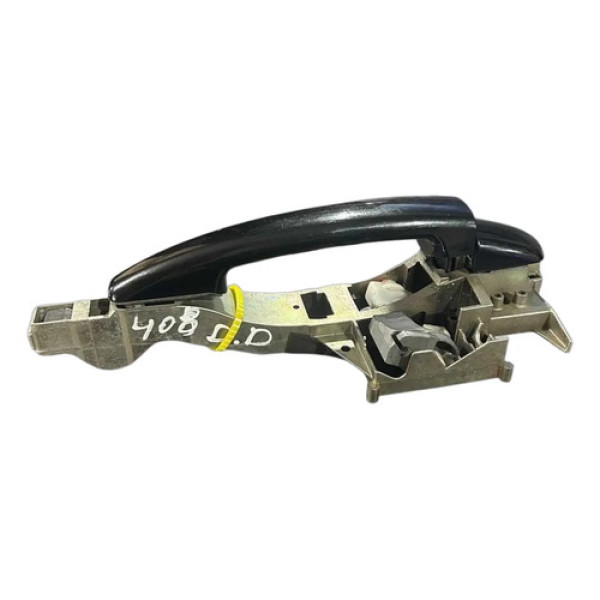 Maçaneta Externa Dianteira Direita Peugeot 408 2012/16 Cx77 Preto Dianteira