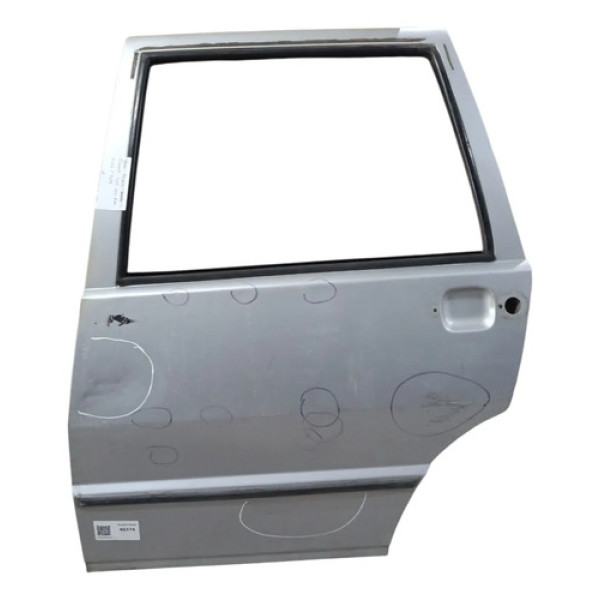 Porta Traseira Esquerda Fiat Uno Fire 2006 A 2012 Traseira Esquerda Prata