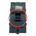 Botão Vidro Dianteiro Esquerdo Gm Cobalt 20830828 C/detalhe
