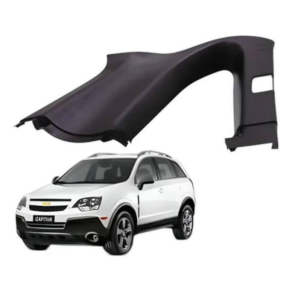 Moldura Interna Coluna Traseira Esquerda Captiva 2007 A 2015