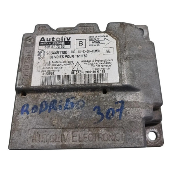 Módulo Central Airbag Peugeot 307 2005 2006 A 2012