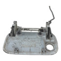 Maçaneta Externa Dianteira Direita Corsa 2011 93251720 Cx386 Branca Dianteira
