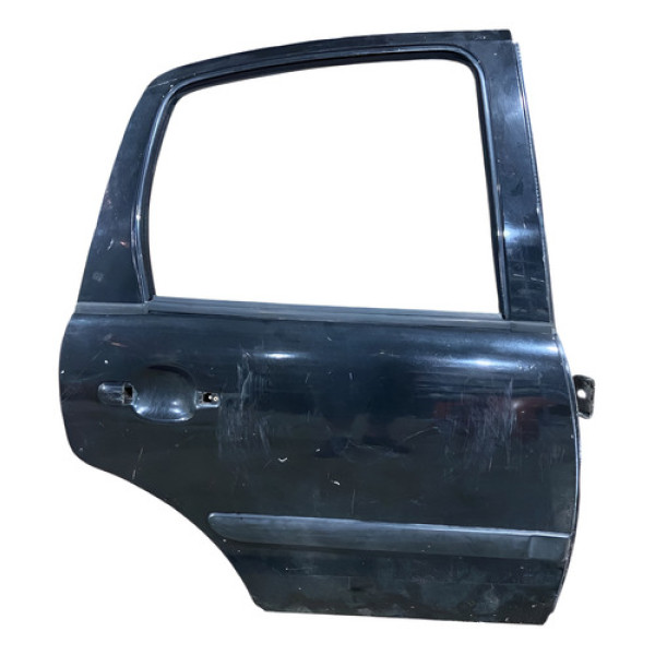 Porta Traseira Direita Citroën C3 2013 2015 Original Traseira Direita Preto