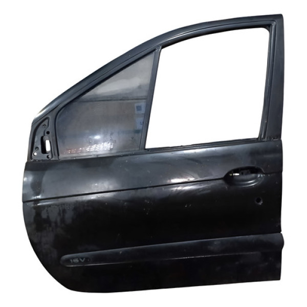 Porta Dianteira Esquerda Renault Scenic 2001 A 2011 Dianteira Esquerdo Preto