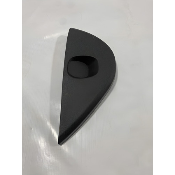 Acabamento Lateral Esquerdo Painel Volvo V60 2011 Cx262 Preto Animal Print
