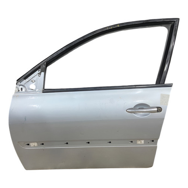 Porta Dianteira Esquerda Renault Megane 2007 2013 Dianteira Esquerdo Prata