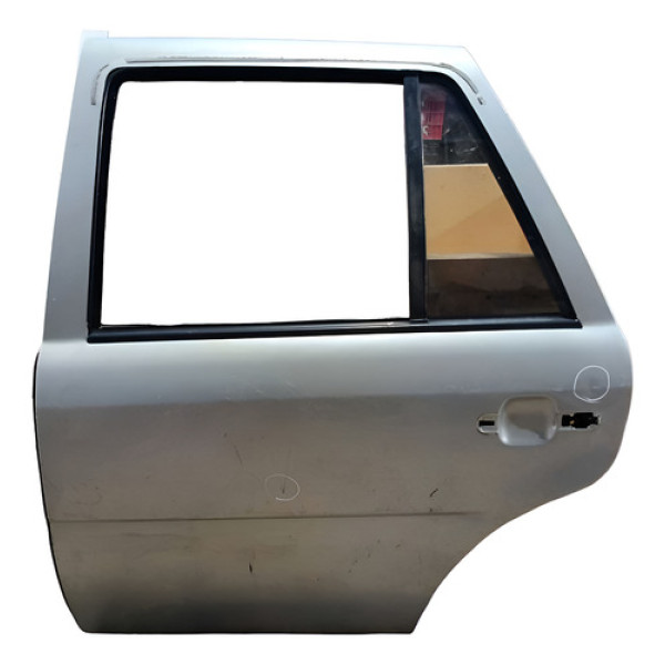 Porta Traseira Esquerda Vw Gol G3 G4 2000 A 2012 C/detalhe Traseira Esquerdo Prata