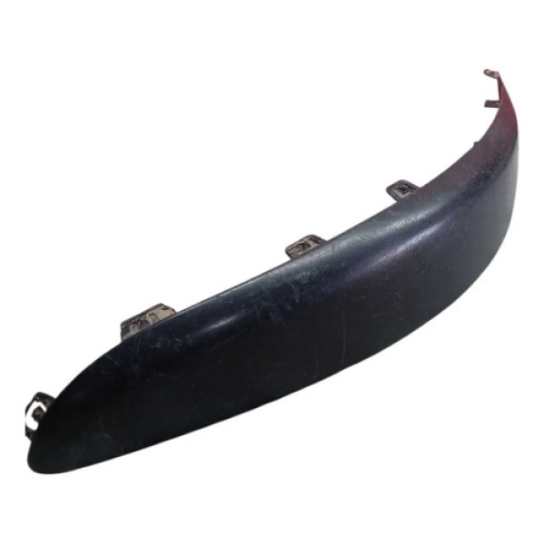 Moldura Esquerda Parachoque Dianteiro Peugeot 307 2001 2006 Preto Brilhante