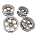 Jogo Rodas Chevrolet Captiva Aro 17 5x114 5 Furos Prateado