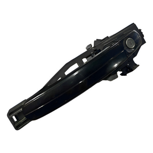 Macaneta Externa Dianteira Esquerda Ford Focus 2010 2011 Preto