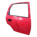 Porta Traseira Direita Chevrolet Corsa 1999 2000 A 2012 Traseira Direito Vermelho