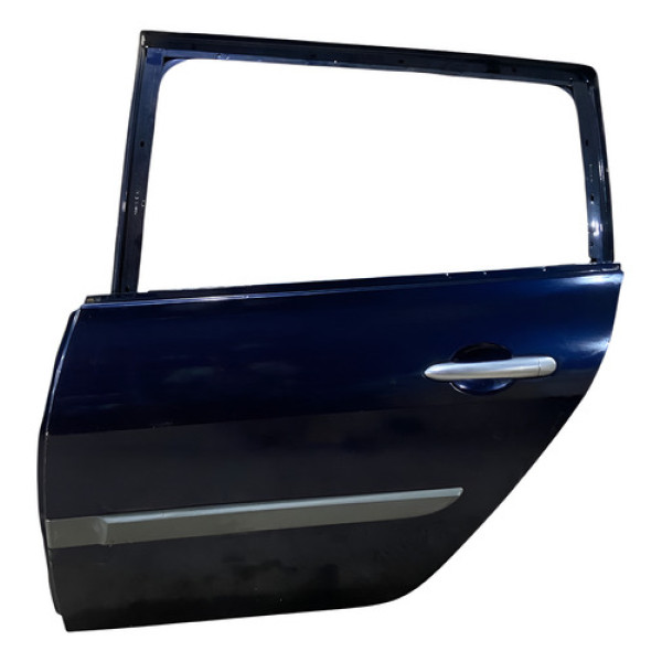 Porta Traseira Esquerda Renault Megane Grand Tour 2009 Traseira Esquerda Azul