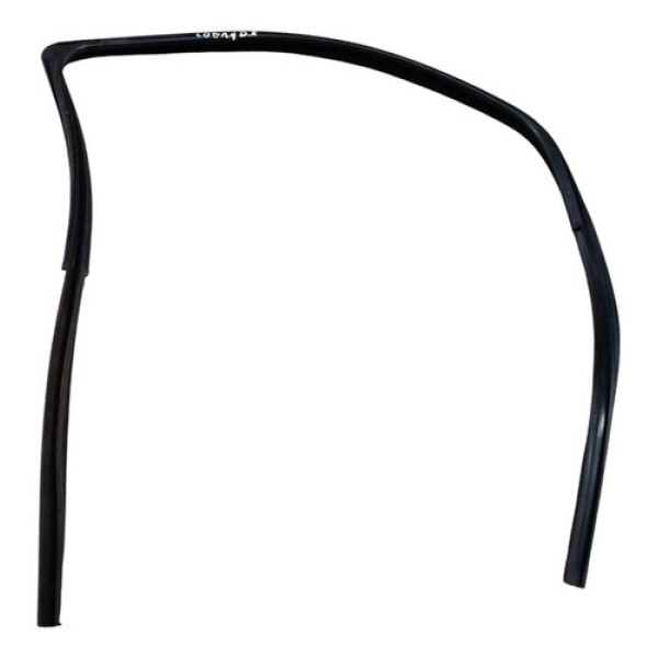 Borracha Canaleta Porta Dianteira Esquerda Logan 2008 A 2012 Preto