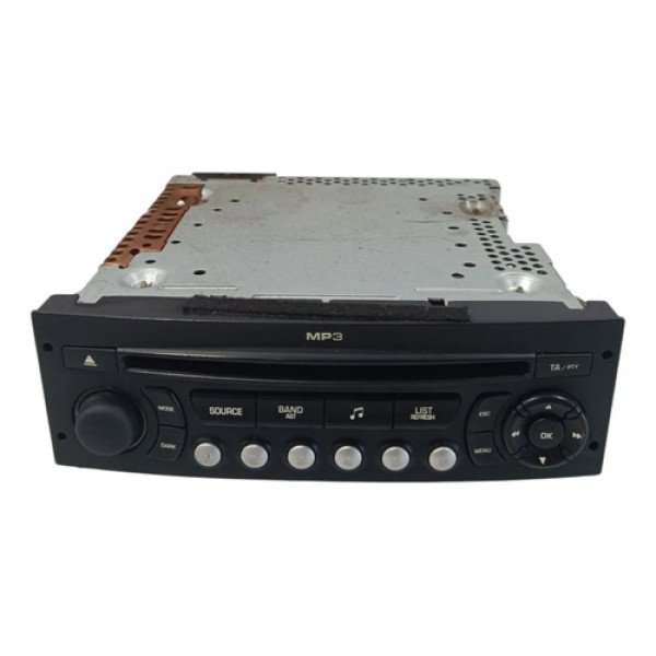 Rádio Cd Player Mp3 Citroen C4 Pallas 2008 A 2012