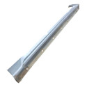  Spoiler Lateral Chevrolet Captiva 2.4 2011 Prateado