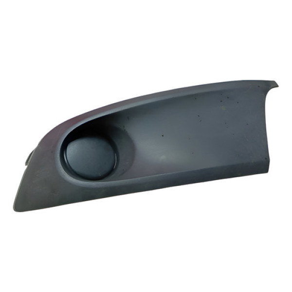 Moldura Grade Farol Milha Lado Esquerdo Vw Fox 2010 A 2014 Preto Esquerdo