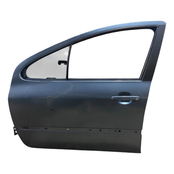 Porta Dianteira Esquerda Peugeot 307 2009 2010 C/detalhe Dianteira Esquerdo Azul