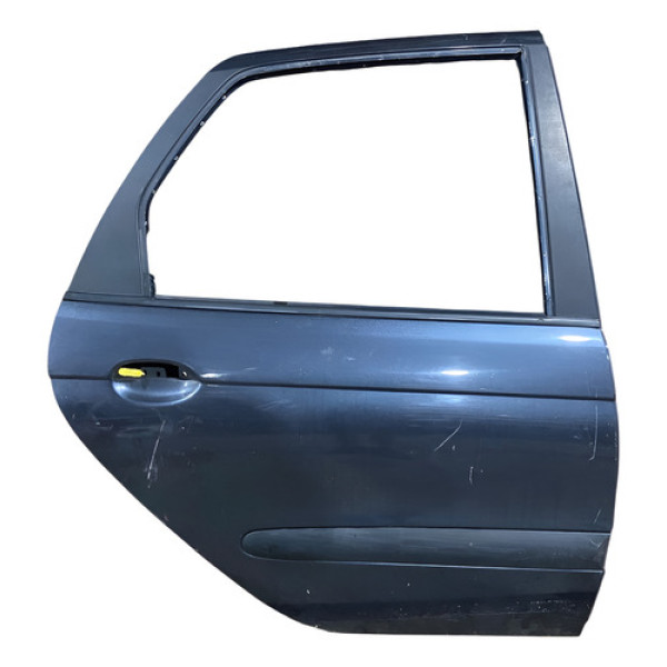 Porta Traseira Direita Renault Scenic 2001 A 2009 2010 2011 Traseira Direita Azul