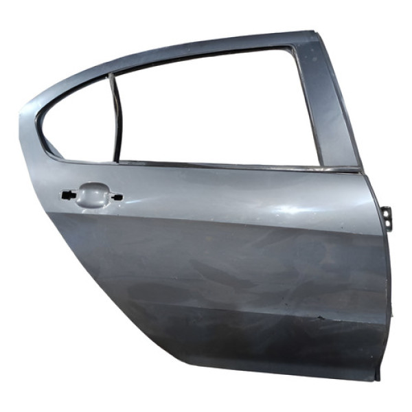 Porta Traseira Direita Peugeot 408 2012 2013 2014 A 2016 Traseira Direito Cinza