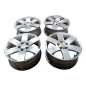 Jogo Rodas Chevrolet Captiva Aro 17 5x114 5 Furos Prateado