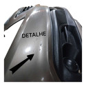 Para-choque Dianteiro Gm Onix 2014 2015 C/ Pequenos Detalhes Cinza-escuro