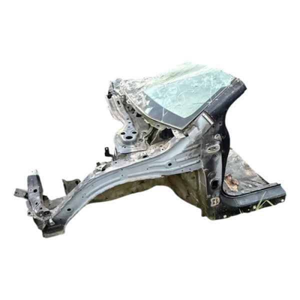 Longarina Caixa De Roda Esquerda Honda Cr-v 2007 A 2012 Preto