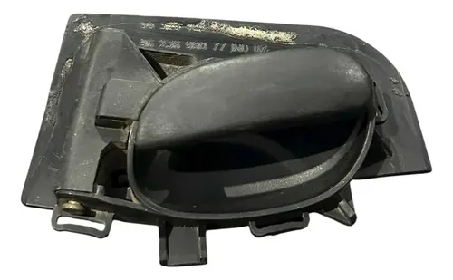 Maçaneta Interna Direita Peugeot 206 207 9623698077 Preto Dianteira/traseira