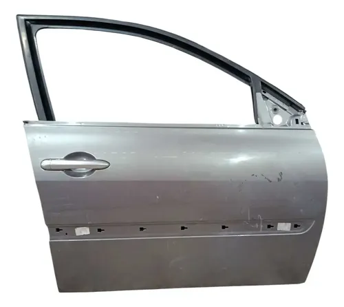 Porta Dianteira Direita Renault Megane 2008 2009 2010 2011 Dianteira Direito Cinza-escuro