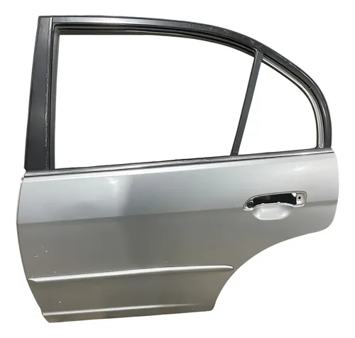 Porta Traseira Esquerda Honda Civic 2001 A 2005 Traseira Esquerdo Prateado