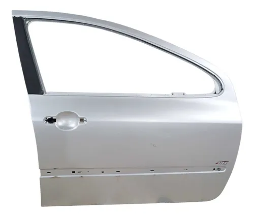 Porta Dianteira Direita Peugeot 307 2001 A 2012 Original Dianteira Direito Prata