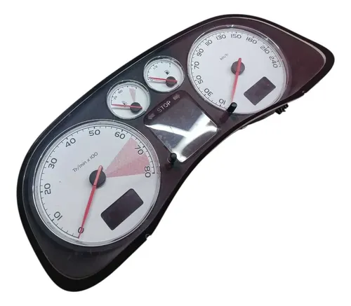 Painel Instrumentos Velocímetro Peugeot 307 2007 A 2012 Branco