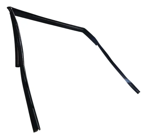 Borracha Canaleta Porta Traseira Esquerda Captiva 2008/2015 Prateado