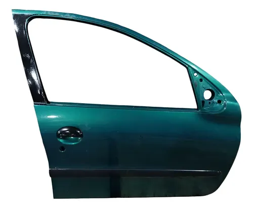 Porta Dianteira Direita Peugeot 206 2002 2003 A 2008 Traseira Esquerdo Verde