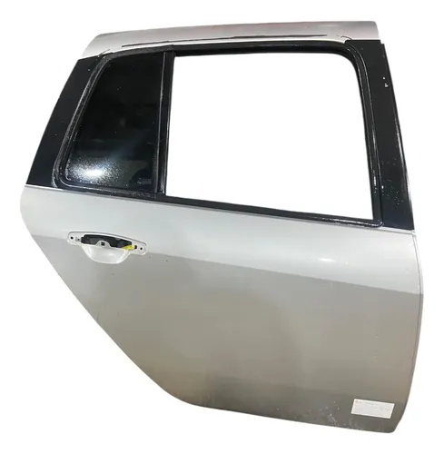 Porta Traseira Direita Renault Symbol 2010 2011 A 2014 Traseira Direita Prata