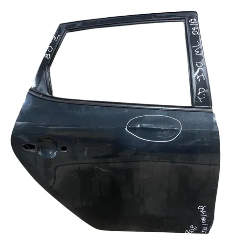 Porta Traseira Direita I30 2008 2012 C/detalhe Traseira Direito Preto