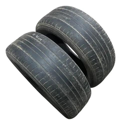 Par Kit Pneu Aro 17 Kumho 225/50r 17 94v Solus Meia Vida