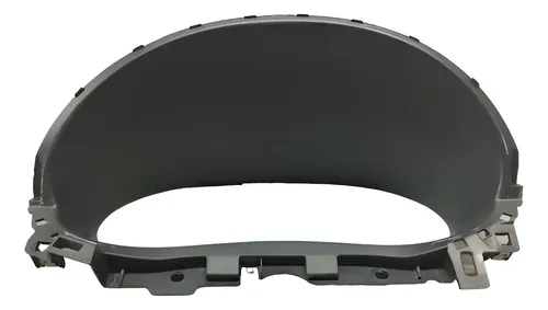 Moldura Painel Instrumento Renault Logan Sandero 2011 A 2016 Cinza-claro