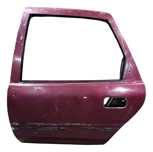 Porta Traseira Esquerda Chevrolet Vectra 1993 A 1996 Traseira Esquerdo Vermelho