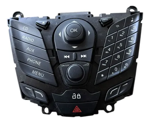 Radio Botão Comando New Fiesta Ecosport 2016 2017 2018