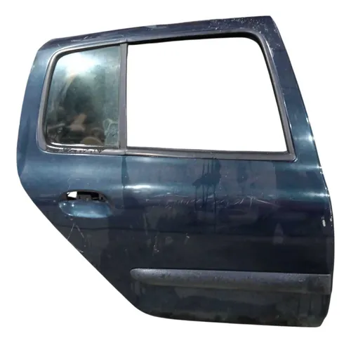 Porta Traseira Direita Renault Clio 2000 A 2008 Original Traseira Direito Verde