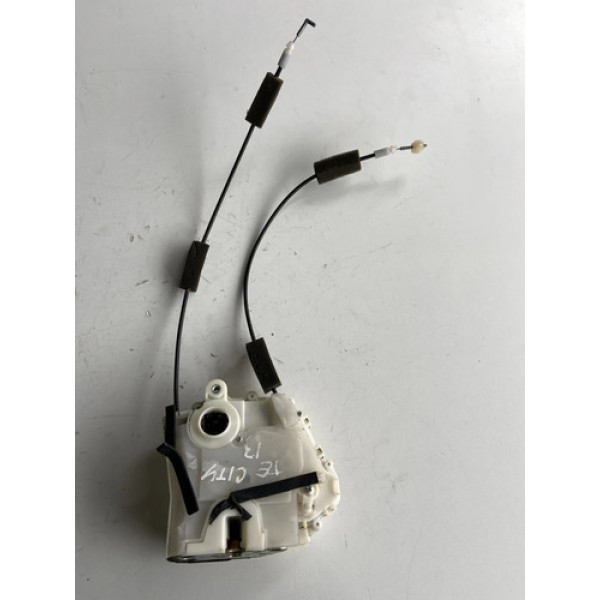 Fechadura De Porta Traseira Esquerda Honda City 2012 2013